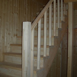Лестницы из лиственницы (для раздела)
